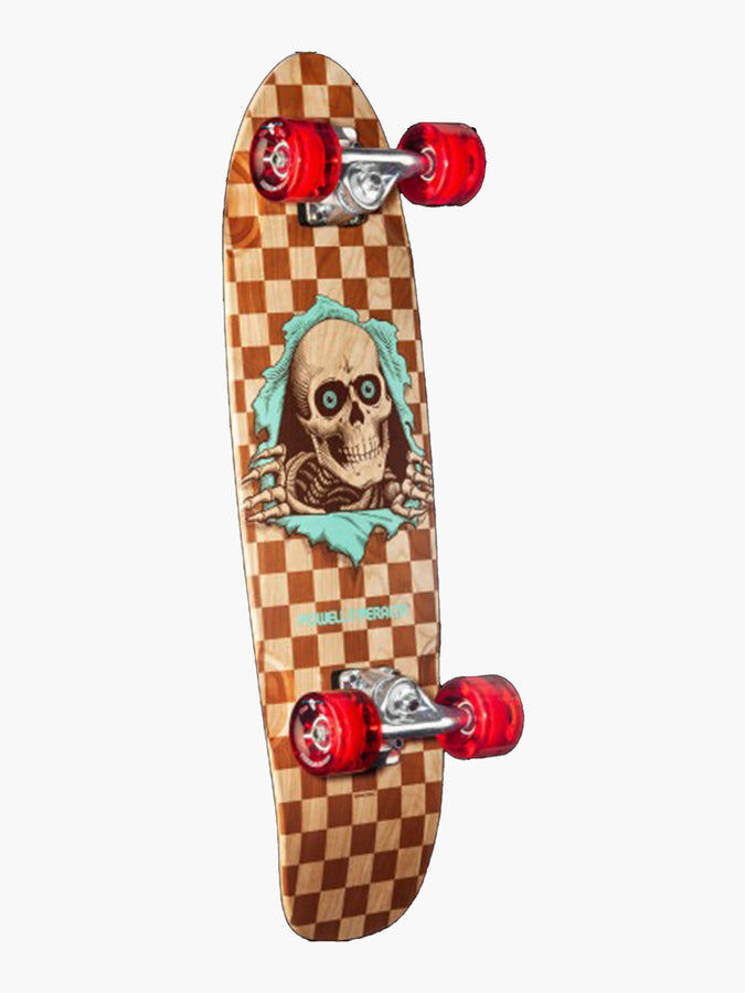 Powell Court Natural Checker Ripper 8.37’’ Complete Cruiser | NATURAL