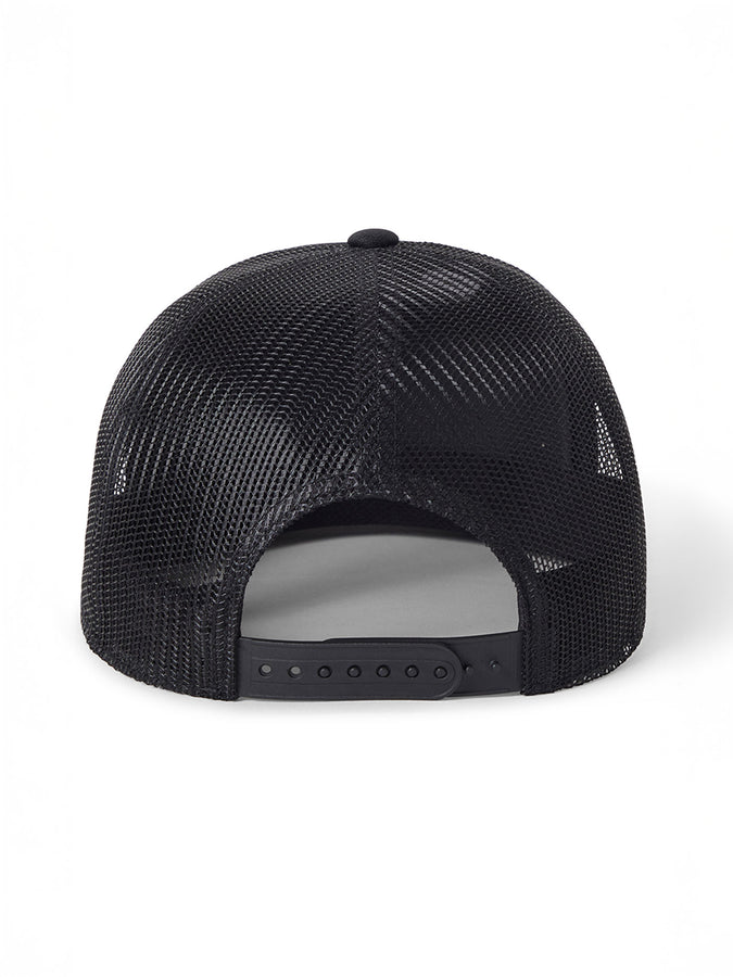 Brixton Danton Netplus Trucker Snapback Hat | BLACK/BLACK
