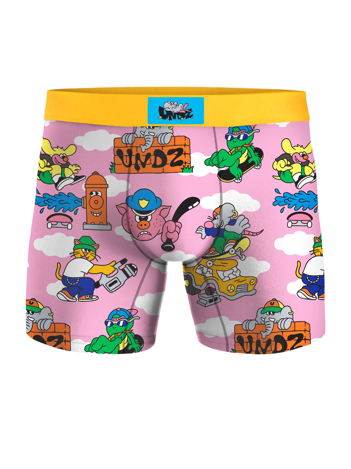 UNDZ Classic Day Skater Pink Boxer