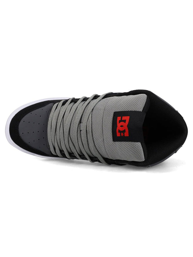 Dc Pure High Top Wc Grey/Black/Red Shoes Spring 2026 | GREY/BLACK/RED (GYBKRD)