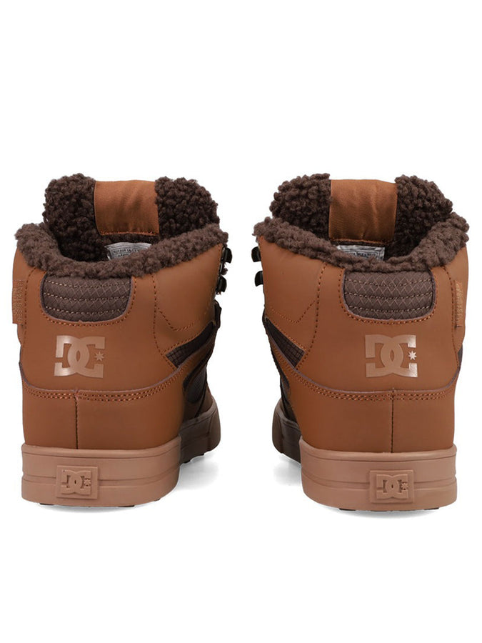 DC Pure High Top WC WNT Brown/Dark Brown Shoes Winter 2027 | BROWN/DARK BROWN (BRNDBN)