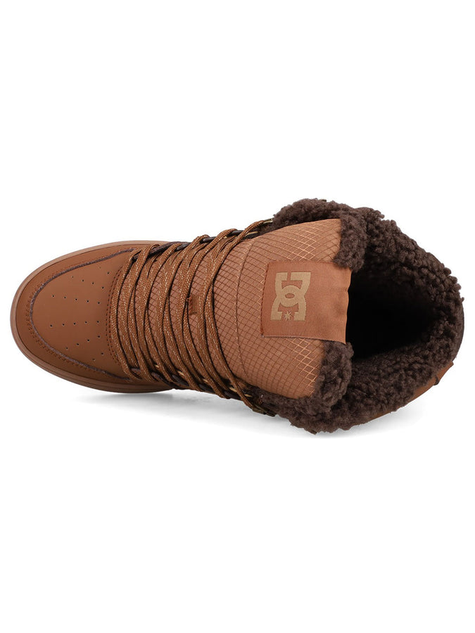 DC Pure High Top WC WNT Brown/Dark Brown Shoes Winter 2027 | BROWN/DARK BROWN (BRNDBN)