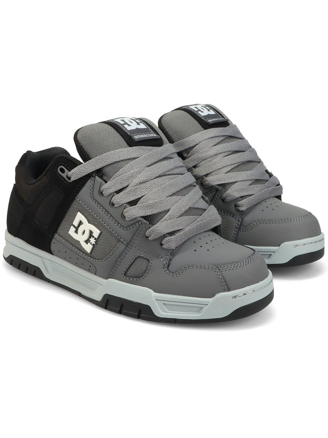 DC Stag Grey/Black/White Shoes Fall 2026 | GREY/BLACK/WHITE (GYBKWH)