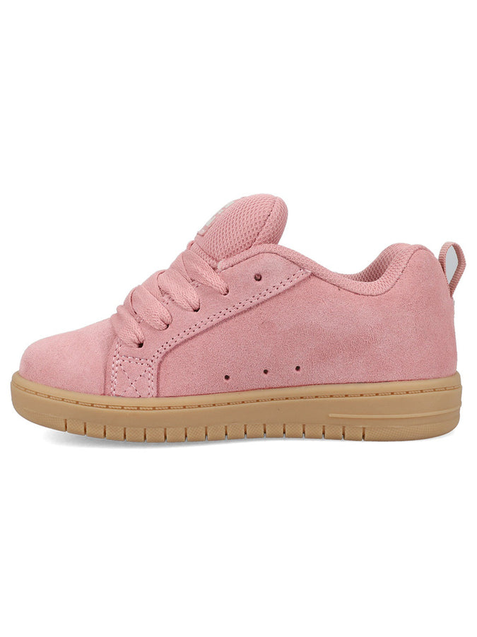DC Court Graffik SE Pink/Off White/Gum Shoes (Youth 7-14) Summer 2026 | PINK/OFF WHITE/GUM (PKOWGM)