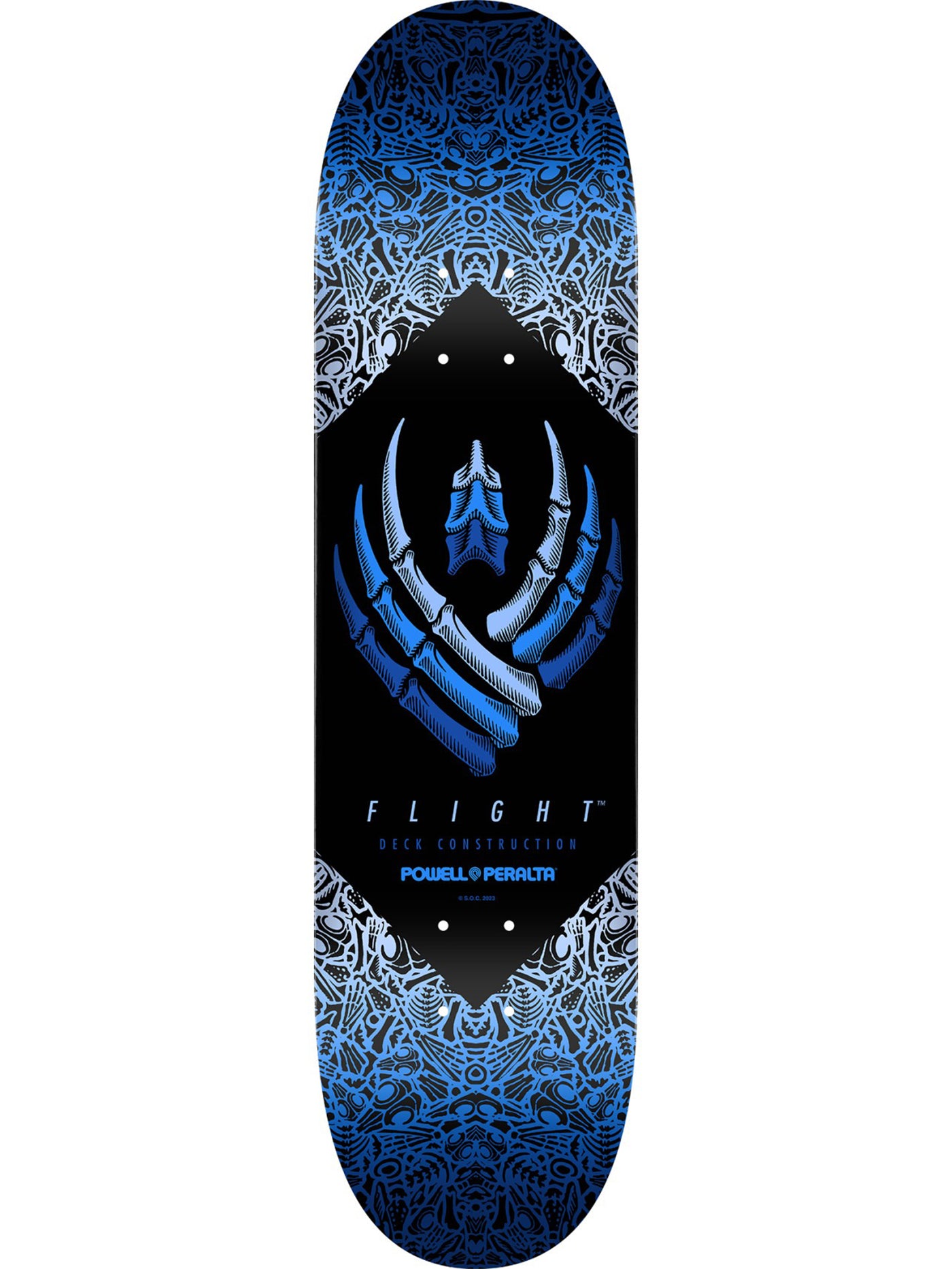 Powell-Peralta Flight Blue 9 Skateboard Deck