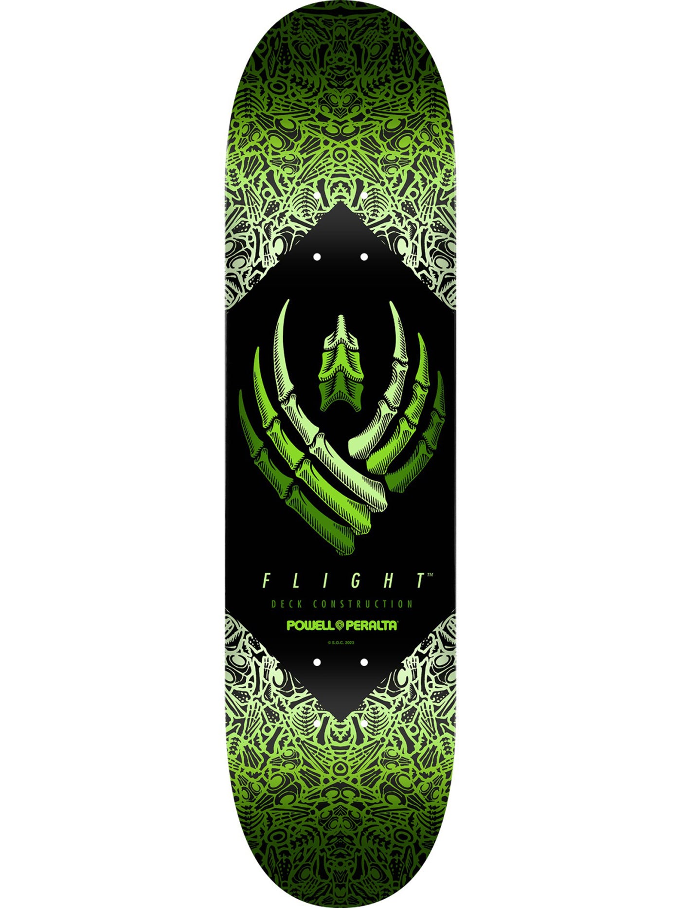 Powell-Peralta Flight Green 8 Skateboard Deck