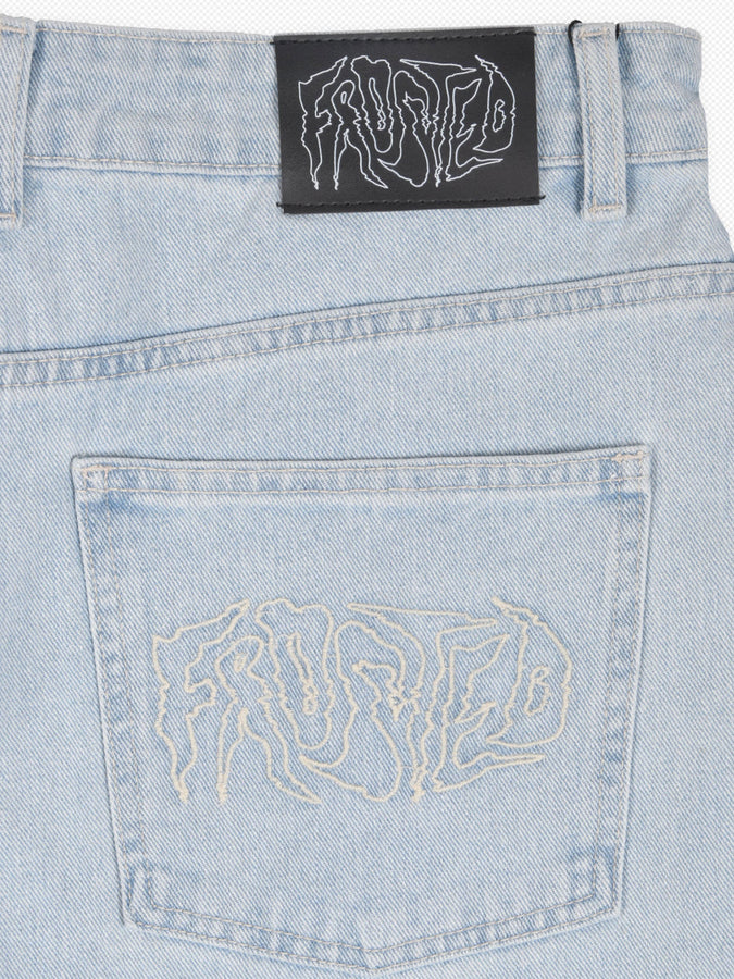 Frosted Wavy Shorts Spring 2026 | LIGHT BLUE