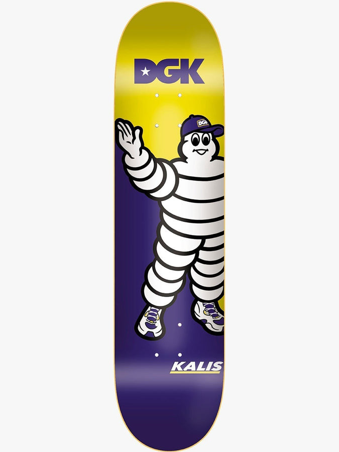 DGK Kalis Traction 8.1 Skateboard Deck | MULTI