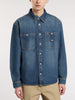 Dickies Mechanic Denim Long Sleeve Buttondown Shirt Fall 2025