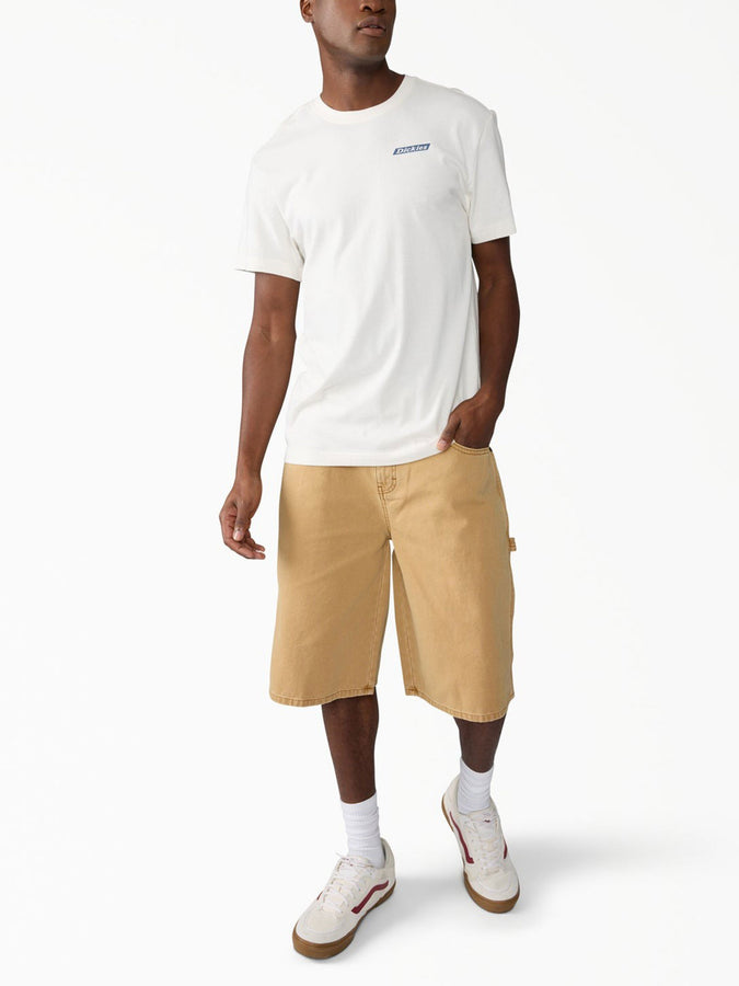 Dickies Worn In Relaxed 13'' Carpenter Shorts Spring 2026 | BROWN DUCK (0BD)