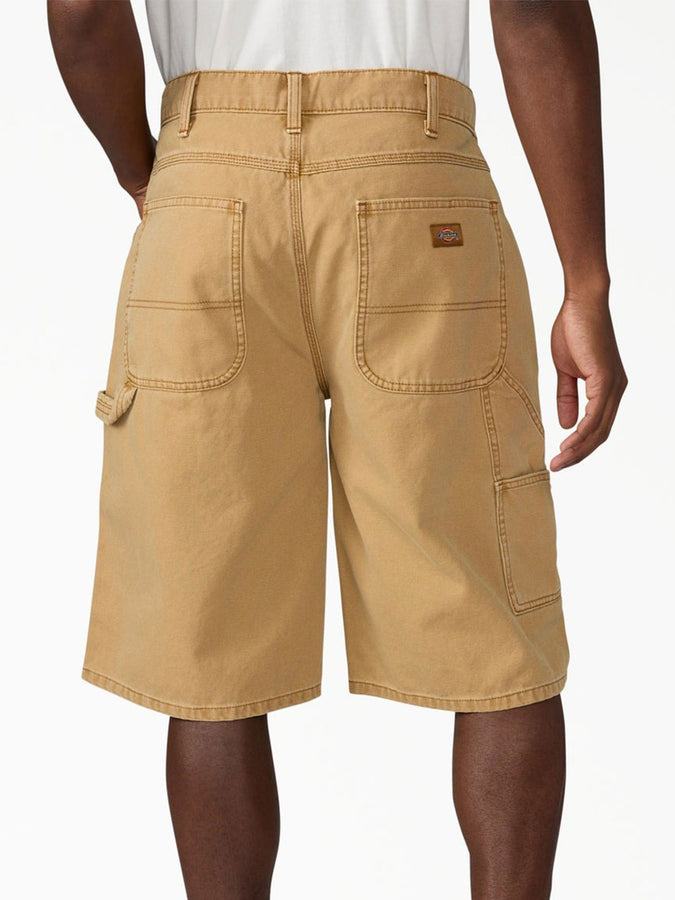 Dickies Worn In Relaxed 13'' Carpenter Shorts Spring 2026 | BROWN DUCK (0BD)