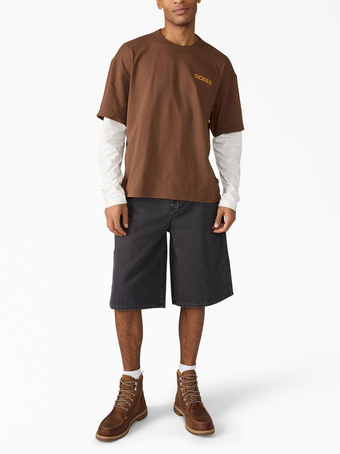 Dickies Worn In Relaxed 13'' Carpenter Shorts Spring 2026 | BLACK (BLK)