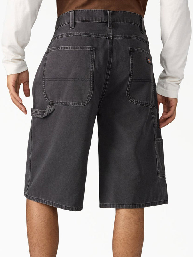 Dickies Worn In Relaxed 13'' Carpenter Shorts Spring 2026 | BLACK (BLK)