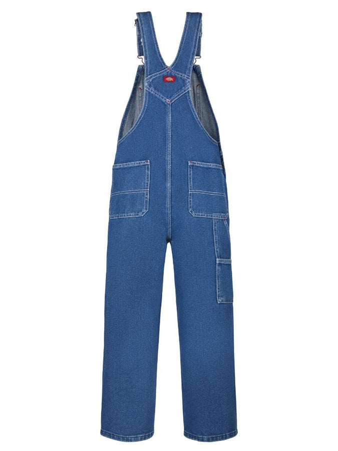 Dickies Denim Bib Overalls (Youth 7-14) Spring 2026 | STONEWASHED INDIGO BLUE (SNB)