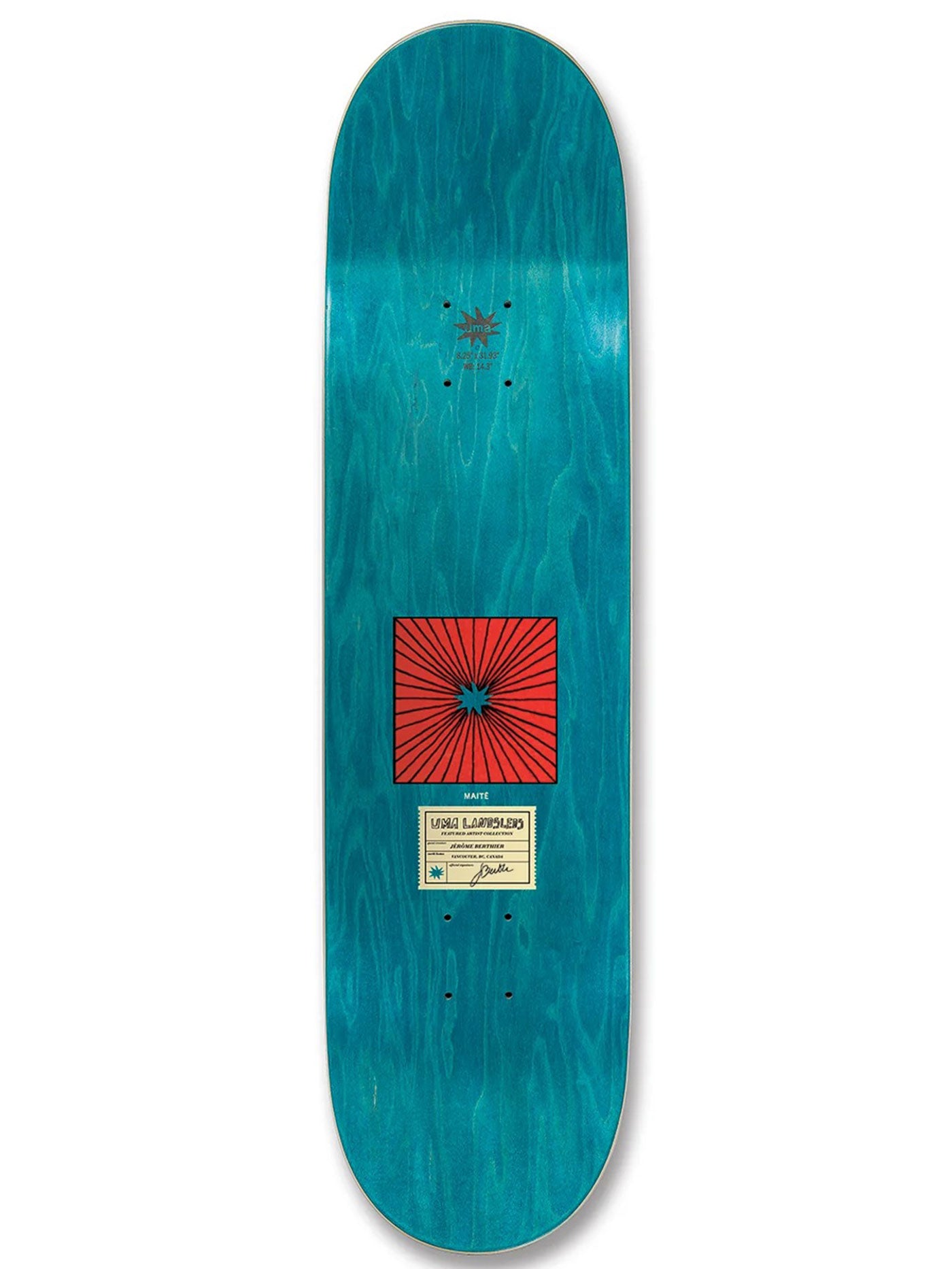 Uma Maité Dreamer 8.25 Skateboard Deck
