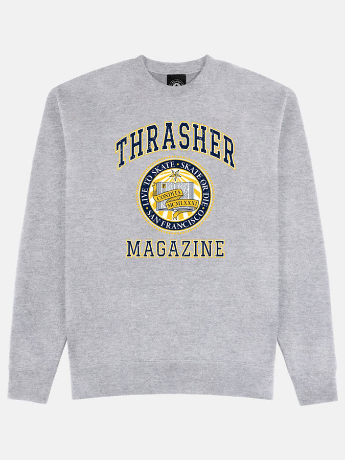 Thrasher Dropout Crewneck Sweatshirt Summer 2026 | ASH GREY