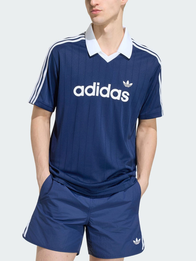 Adidas Originals Adicolor Pinstripes Indigo Jersey Fall 2026 | NIGHT INDIGO/WHITE 
