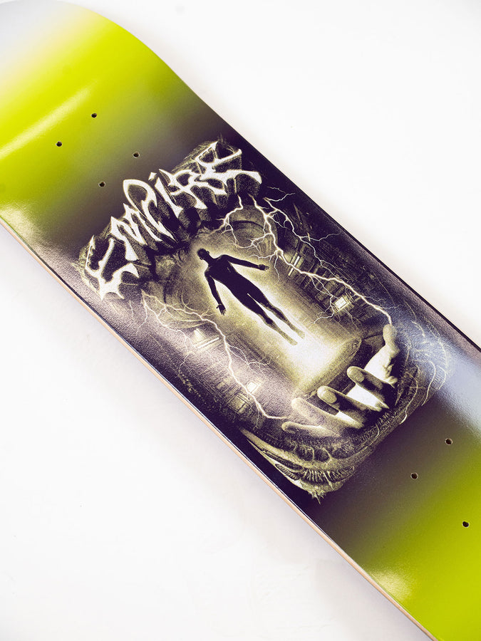 Empire Elevated Neon Yellow 8.25'' Skateboard Deck | NEON YELLOW
