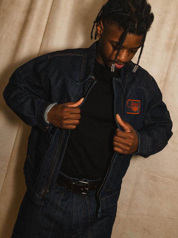 Dickies x Harley-Davidson Jacket Spring 2026 | RINSED INDIGO BLUE (RNB)