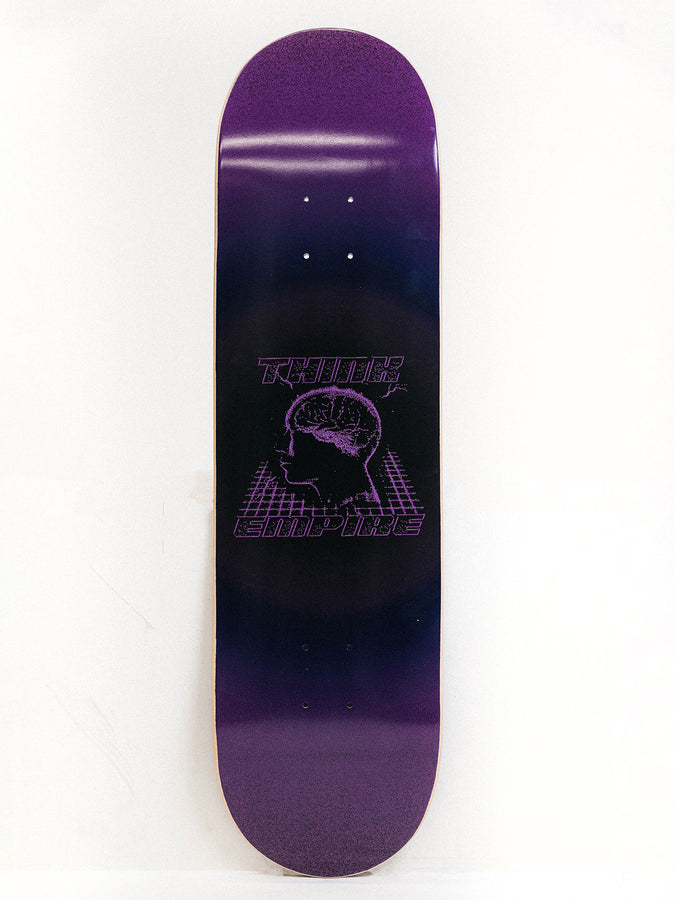 Empire Thinking Black/Purple 7.75'' & 8.375'' Skateboard Deck | BLACK/PURPLE
