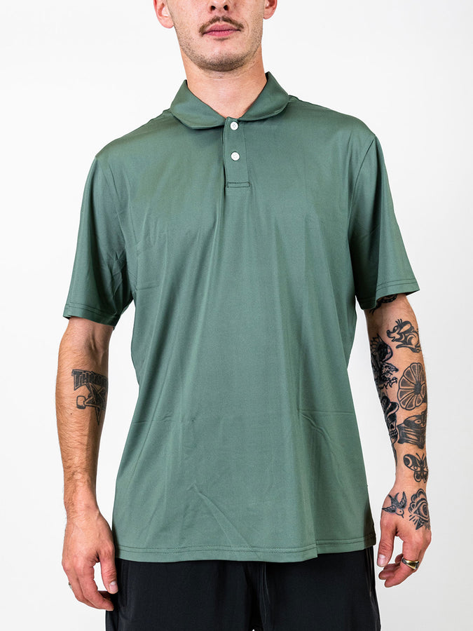 Malbon Evergreeen Performance Pique Polo Fall 2025 | SAGE