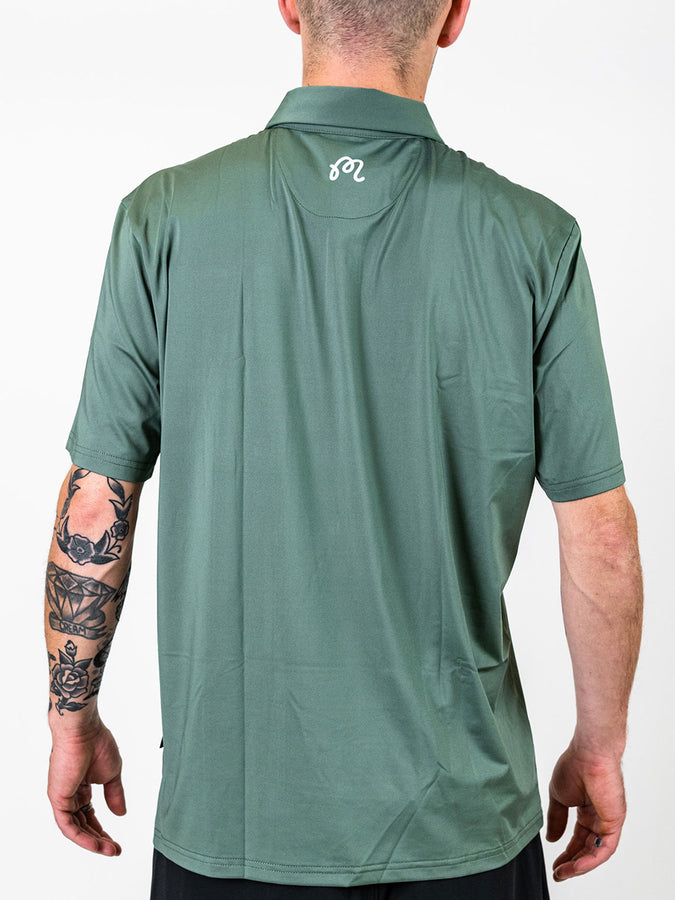 Malbon Evergreeen Performance Pique Polo Fall 2025 | SAGE