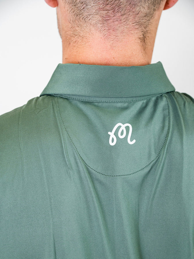Malbon Evergreeen Performance Pique Polo Fall 2025 | SAGE