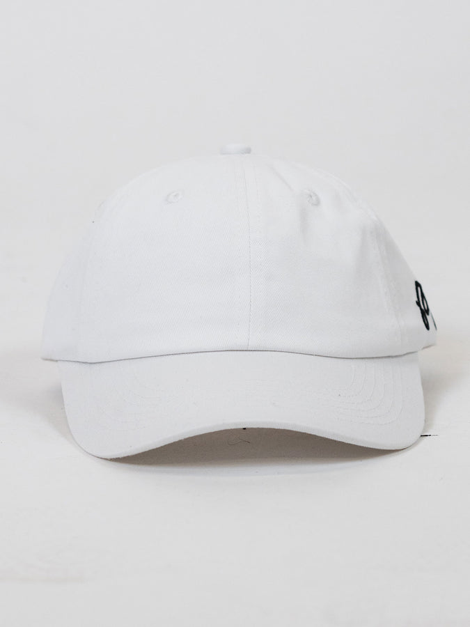Malbon Evergreen Washed Cotton Twill Hat | WHITE