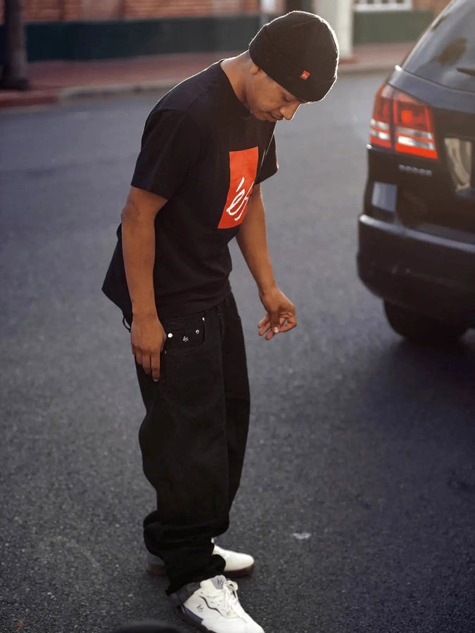 És Baggy Jeans Spring 2026 | BLACK WASH (014)
