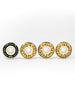 Empire Acrylic Yellow/Black Skateboard Wheels