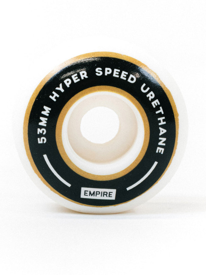 Empire Acrylic Gold/Black Skateboard Wheels | GOLD/BLACK