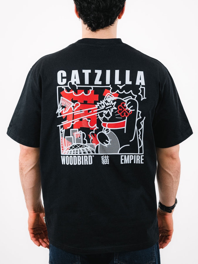 Woodbird x Empire Catzilla T-Shirt Summer 2026 | BLACK