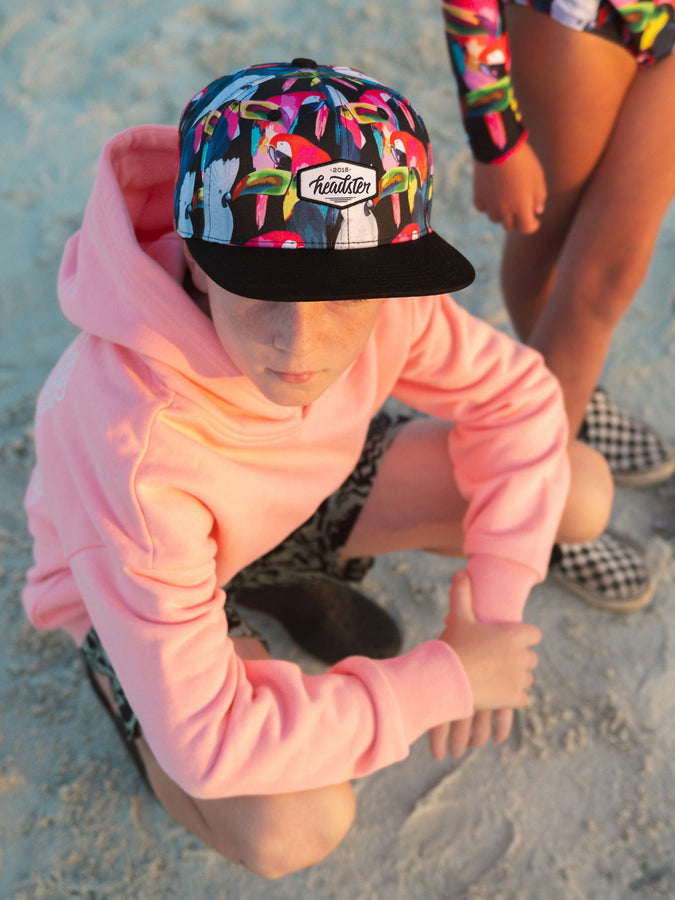 Headster Back Neon Hoodie Fall 2026 | PEACHES