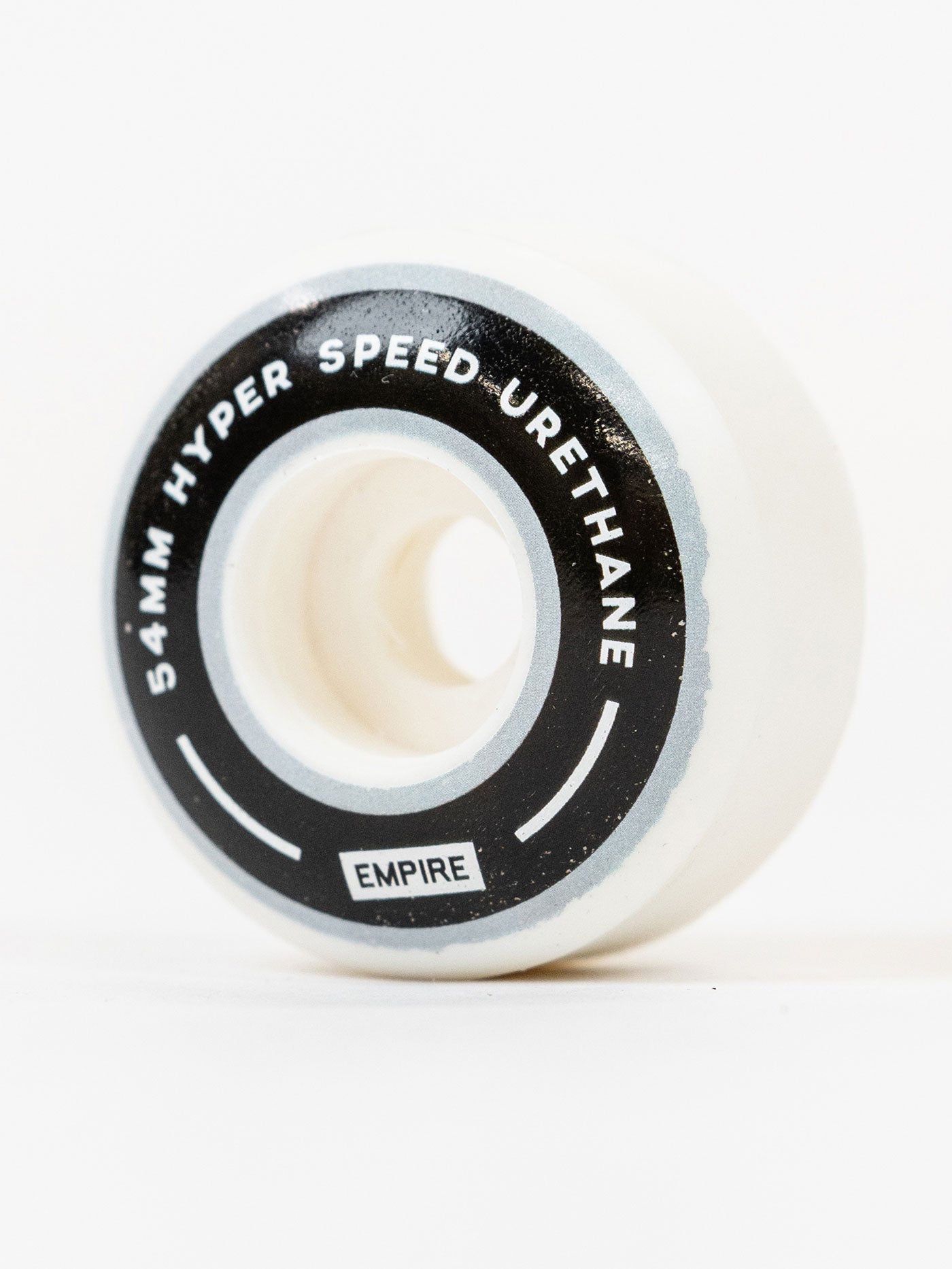 Empire Acrylic Silver/Black Skateboard Wheels