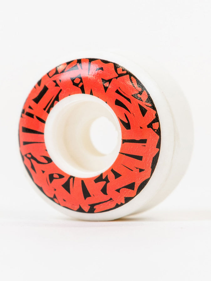 Empire Acrylic Red/Black Skateboard Wheels | RED/BLACK