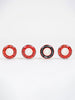 Empire Acrylic Red/Black Skateboard Wheels
