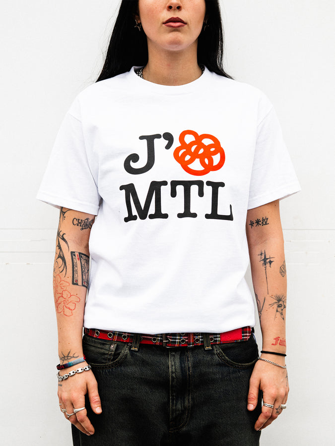 Lebicar Je Fleur MTL T-Shirt | WHITE