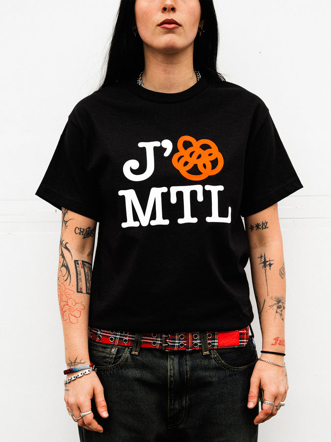 Lebicar Je Fleur MTL T-Shirt | BLACK