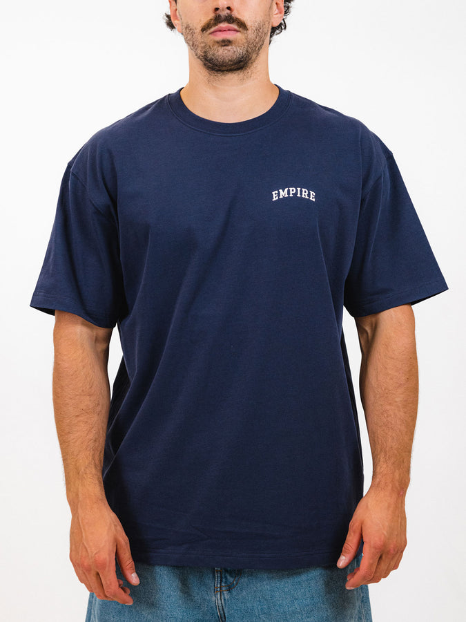Empire Collegiate Embroidered T-Shirt Fall 2025 | NAVY