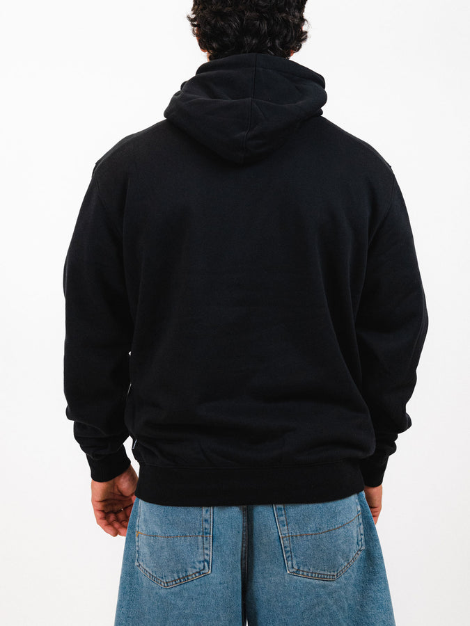 Empire Block Embroidered Hoodie Fall 2026 | BLACK