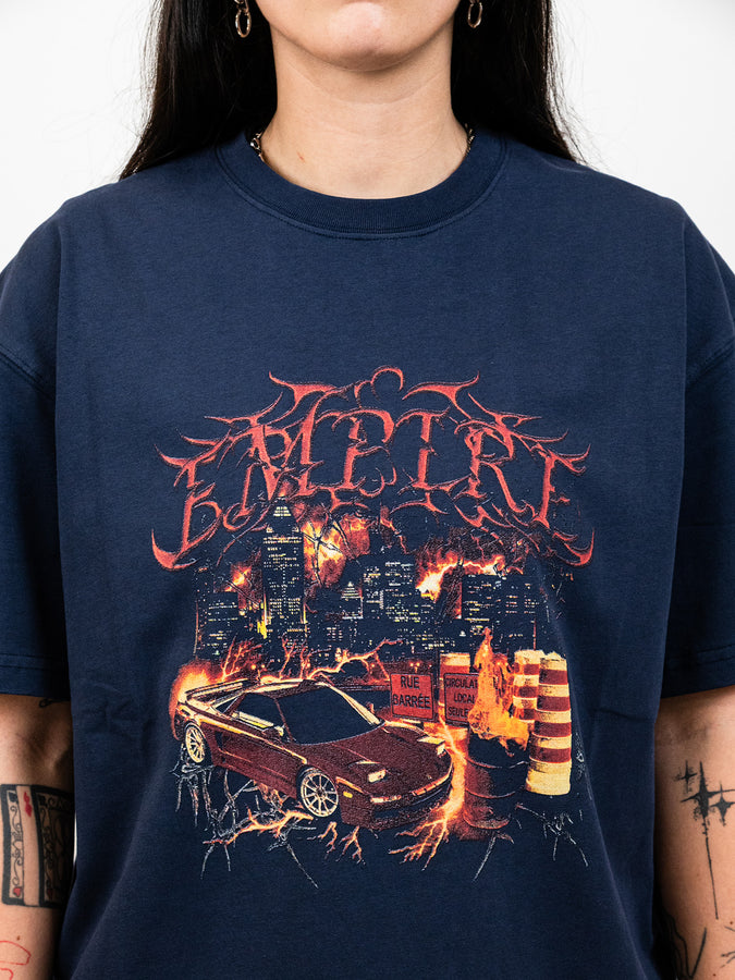Empire Car Scene T-Shirt Fall 2026 | NAVY