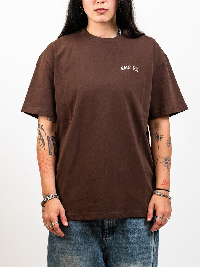 Empire Collegiate Embroidered T-Shirt Fall 2026 | BROWN
