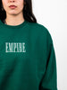 Empire Block Embroidered Crewneck Sweatshirt Fall 2026