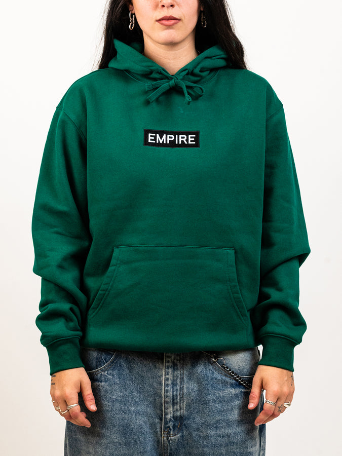 Empire Box Logo Hoodie Fall 2026 | DARK GREEN