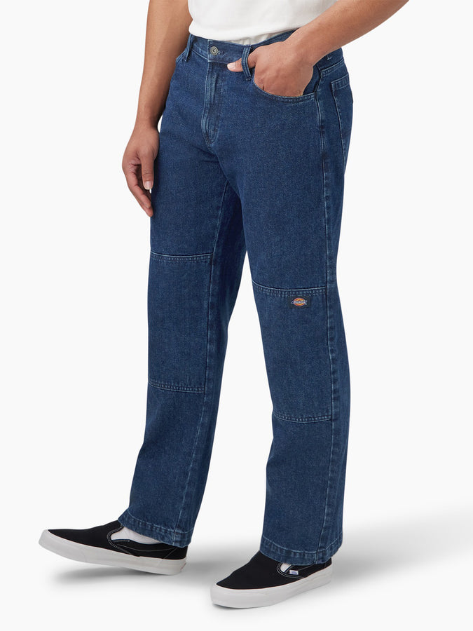 Dickies Double Knee Loose Jeans Spring 2024 | STONEWASHED IND BLU (SNB)
