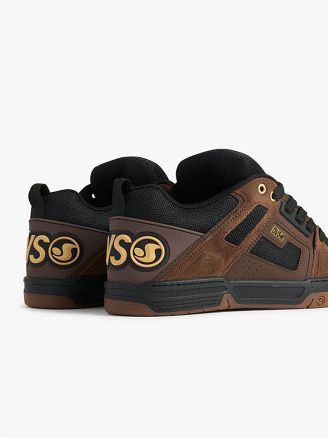 Dvs Comanche Brown/Black/Gold Shoes Fall 2025 | BROWN BLACK GOLD SUEDE