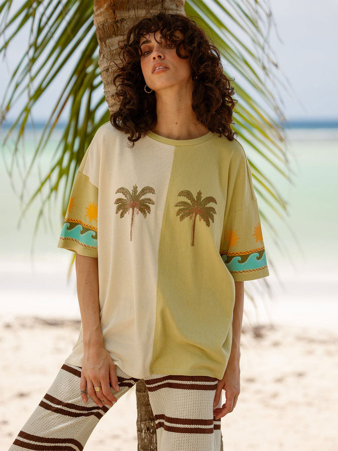 Billabong Split Palm T-Shirt Spring 2026 | WHITE CAP (WCP)