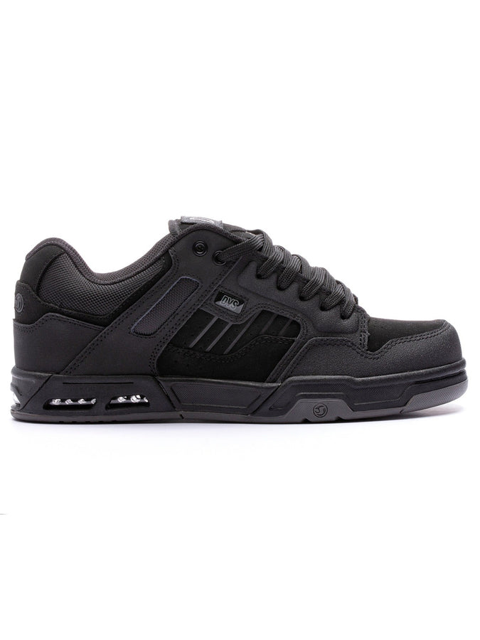 DVS Enduro Heir Black/Black Leather Shoes Spring 2024 | BLACK/BLACK LEATHER (BBL)