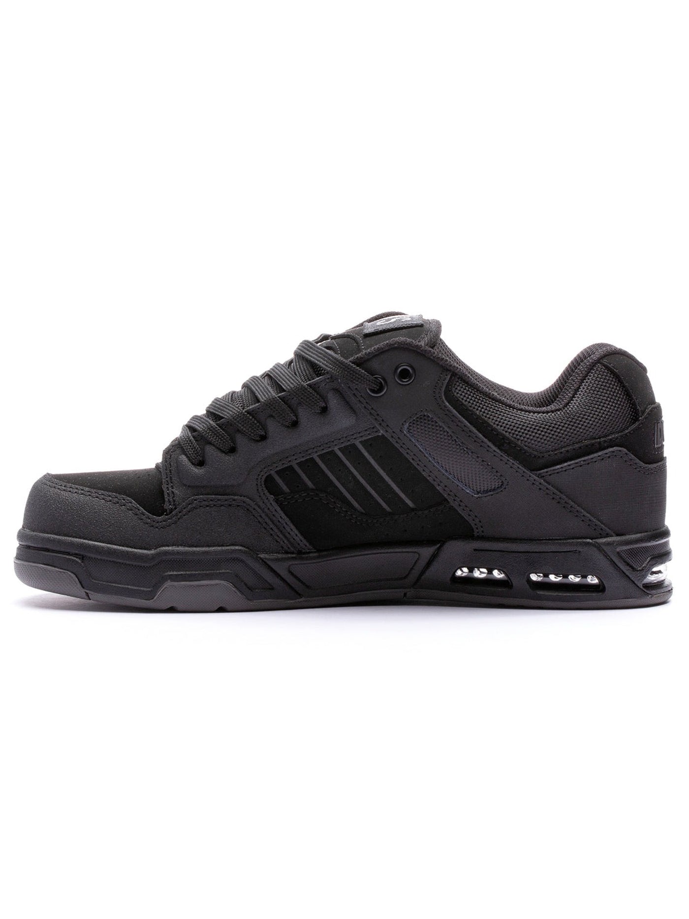 DVS Enduro Heir Black/Black Leather Shoes Spring 2024