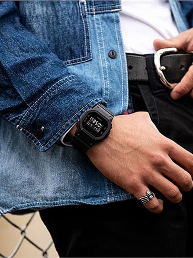 Casio G-Shock Digital 5600 Series DW5600BB-1 Watch | BLACK/BLACK